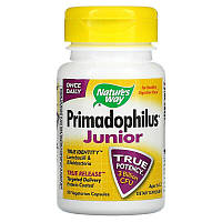Пробиотики для детей от 6 до 12 лет Nature's Way "Primadophilus Junior" 3 млрд КОЕ (90 капсул)