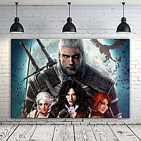 Картина модульная на холсте Ведьмак 2, The Witcher 90, 60, 1