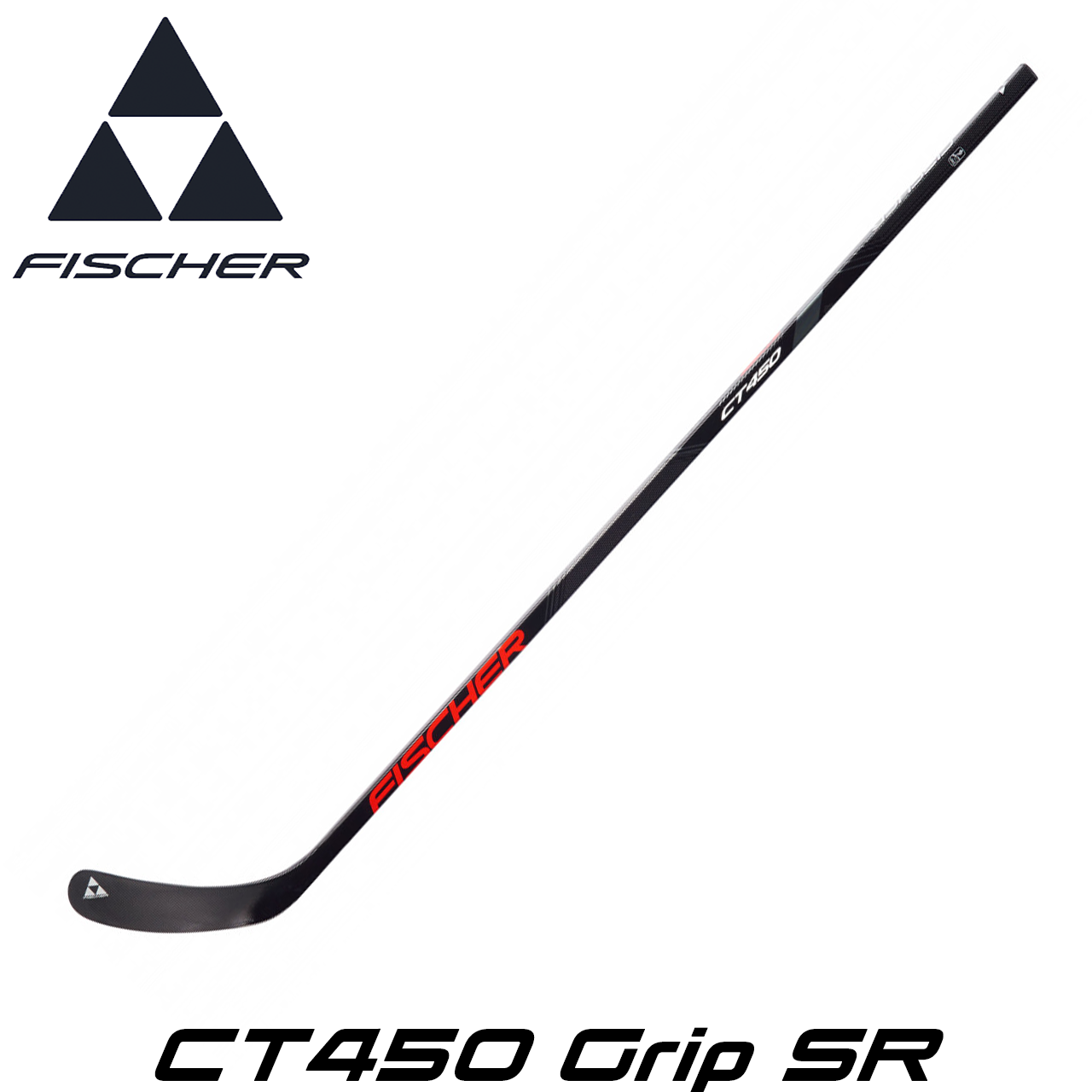 Ключка хокейна доросла композитна Fischer Ct450 Grip Sr довжина 152 см вага 485 г.