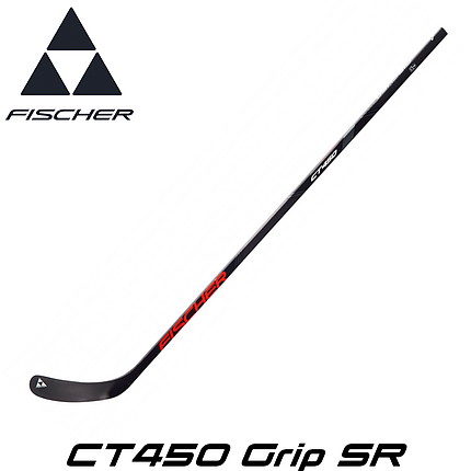 Ключка хокейна доросла композитна Fischer Ct450 Grip Sr довжина 152 см вага 485 г., фото 1