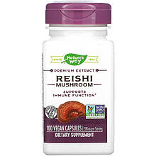 Гриби рейші Nature's Way "Reishi Mushroom" 376 мг (100 капсул)