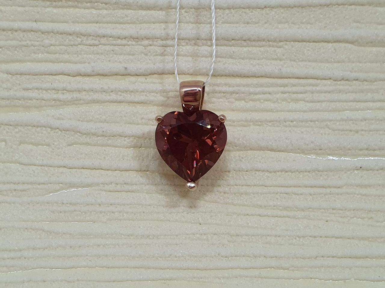 Золота підвіска з марсалою (нано). ПВ513.17103И