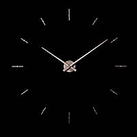 Часы настенные B&B Design Sticks 60-90 см никель глянец
