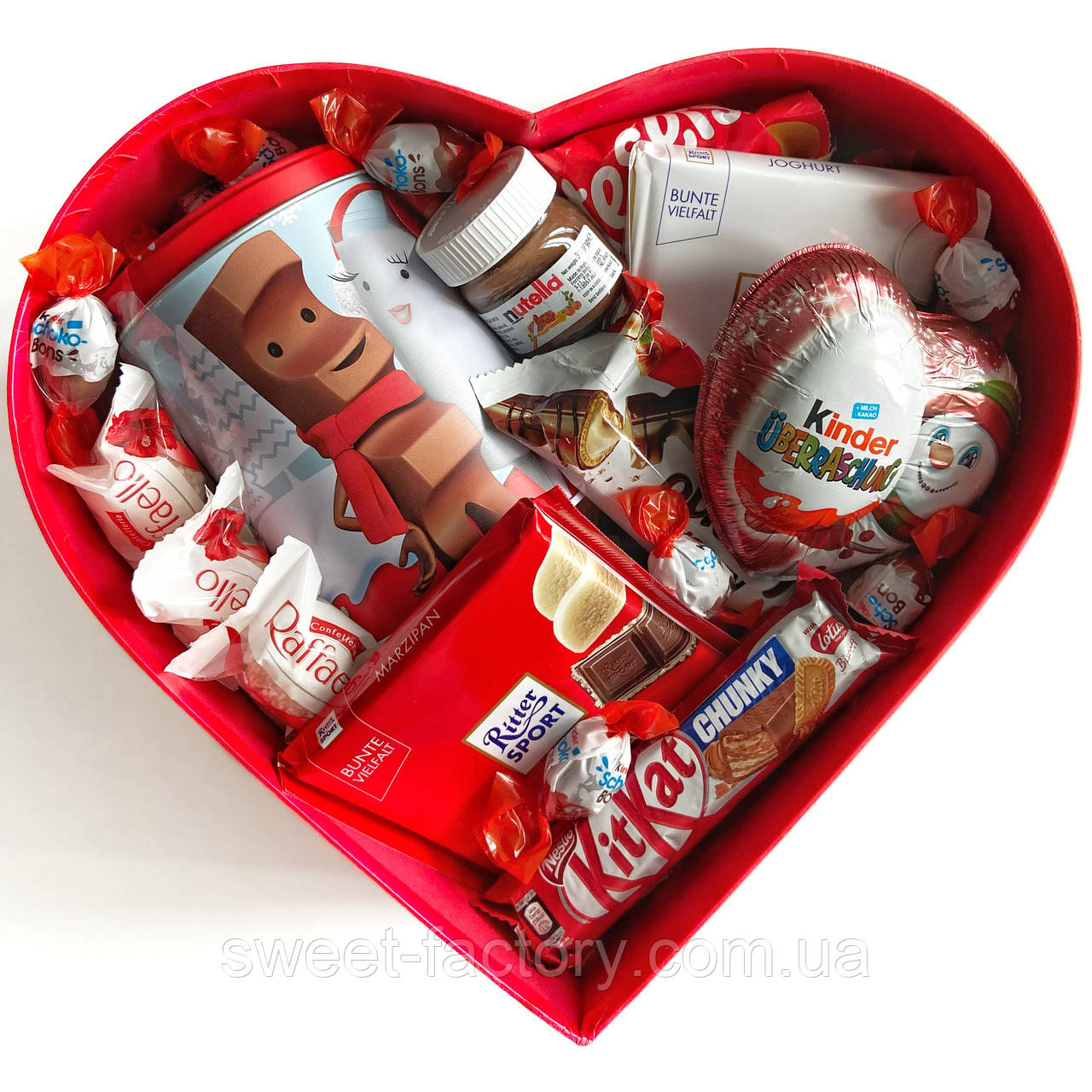 Подарунковий Sweet Box Large Red Heart, фото 1