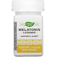 Мелатонін Nature's Way "Melatonin Lozenge" 2.5 мг (100 льодяників)