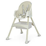 Стільчик для годування Bambi M 4136-2 Ice Gray, фото 3