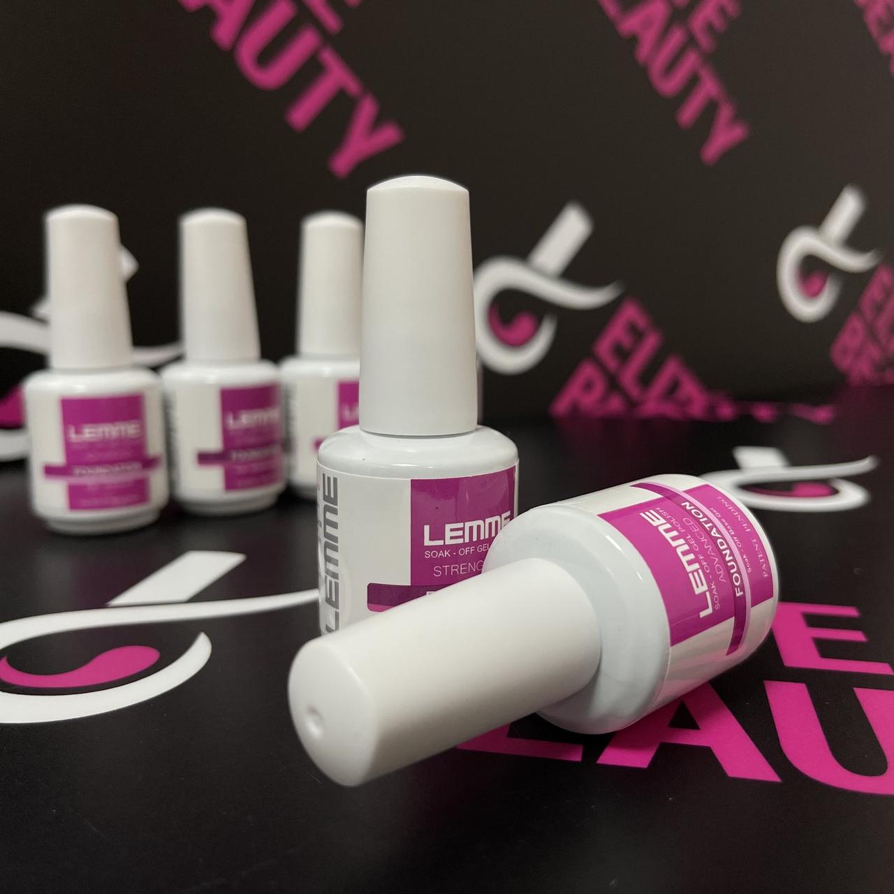 Якісна база для гель-лаку Lemme Foundation, 15 мл