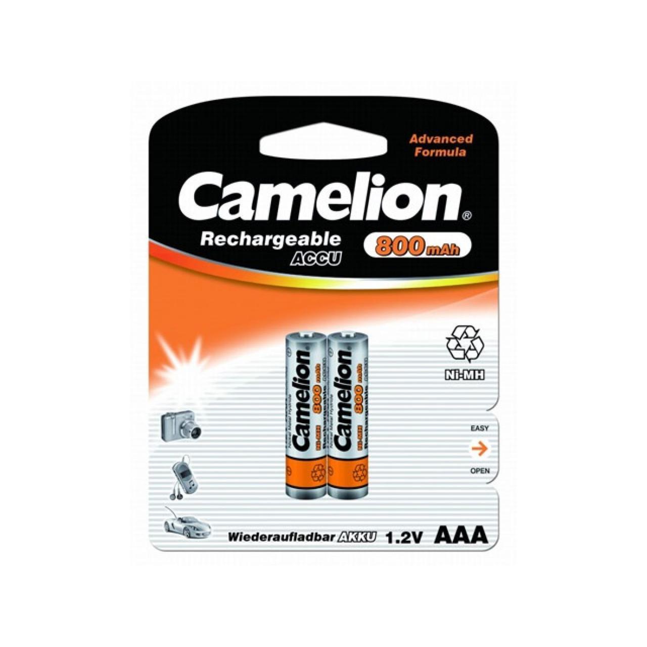 Акумулятори Camelion Ni-Mh (R-03,800 mAh) / блістер 2 шт (12)