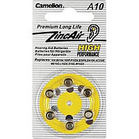 Батарейка Camelion Alkaline ZincAir A10/6bl