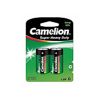 Батарейки Camelion green R-14 / блистер 2 шт (6) (144)