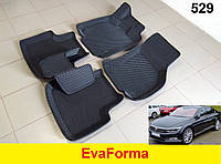 3D коврики EvaForma на Volkswagen Passat B8 '15-, 3D коврики EVA