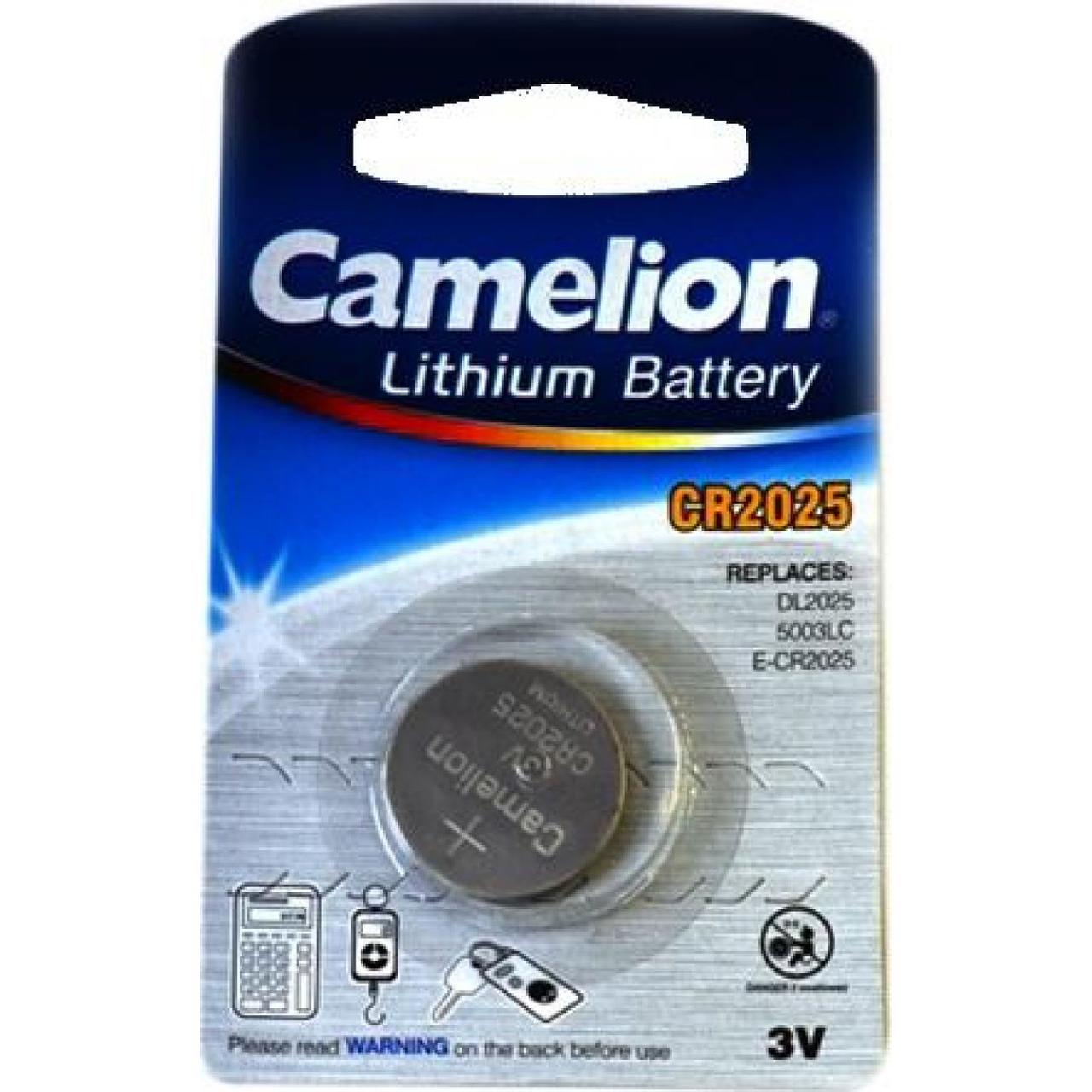 Батарейка Camelion CR2025/1bl