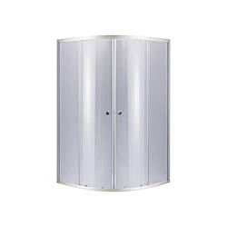 Душова кабіна Lidz Latwa SC80x80.SAT.HIGH.GR, тоноване скло 4 мм без піддону
