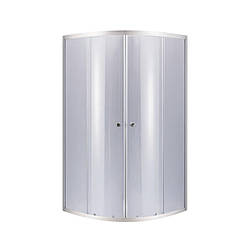 Душова кабіна Lidz Latwa SC80x80.SAT.LOW.GR, тоноване скло 4 мм без піддону