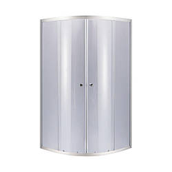 Душова кабіна Lidz Latwa SC90x90.SAT.LOW.GR, тоноване скло 4 мм без піддону