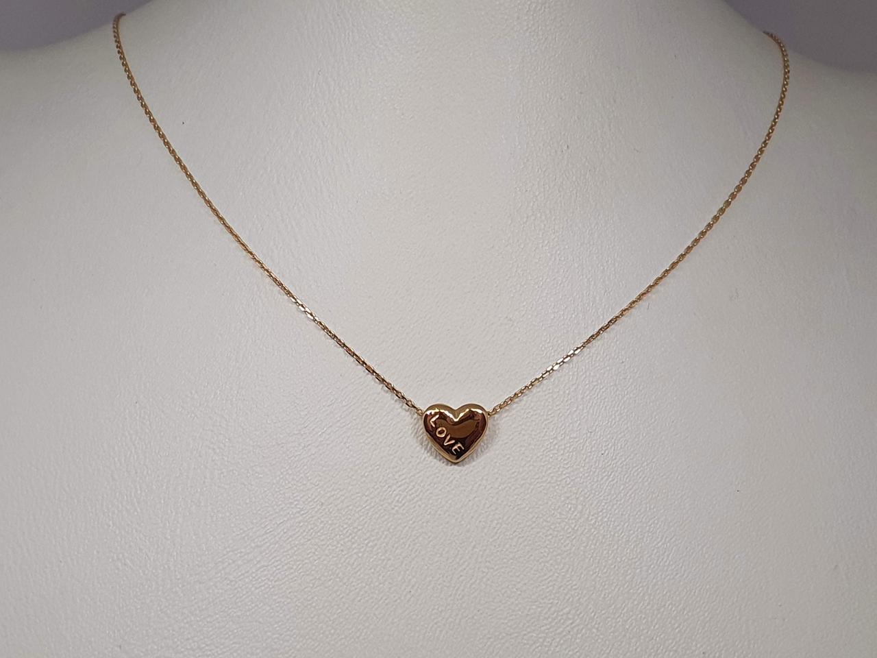 Золоте кольєLove.  ПК935И