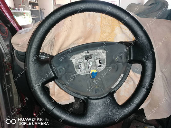 Оплетка Чехол на руль Renault Logan Sandero Symbol LADA Daewoo Nexia ...