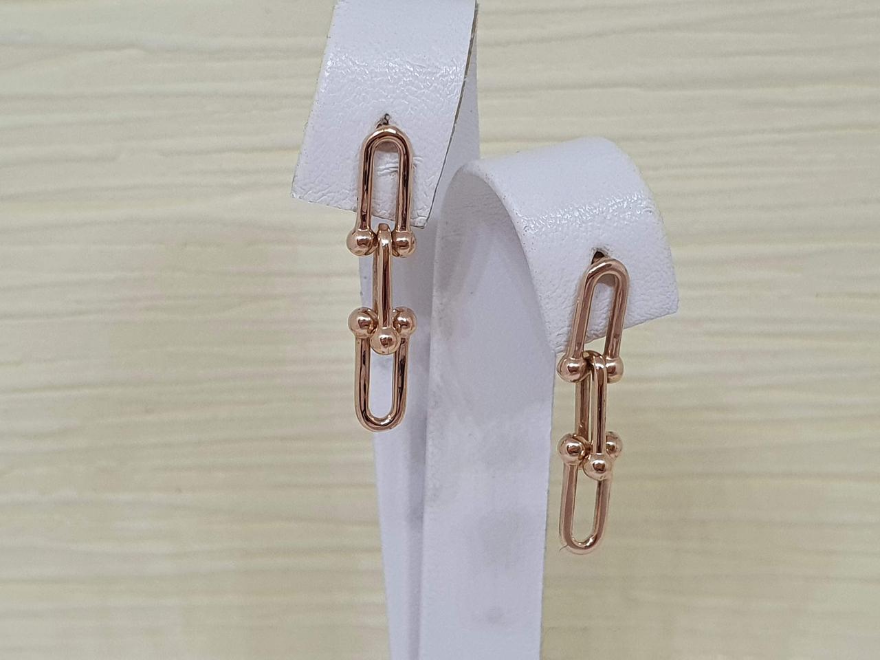 Золоті сережки-пуссети.   СП540И