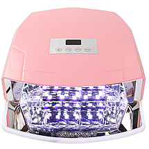 Професійна лампа Nail Salon LED+UV Lamp JSDA-L4824S (pink), фото 2