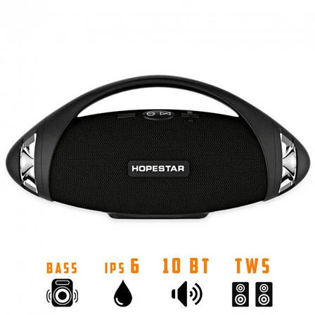 Портативна бездротова Bluetooth колонка Hopestar H37, фото 2