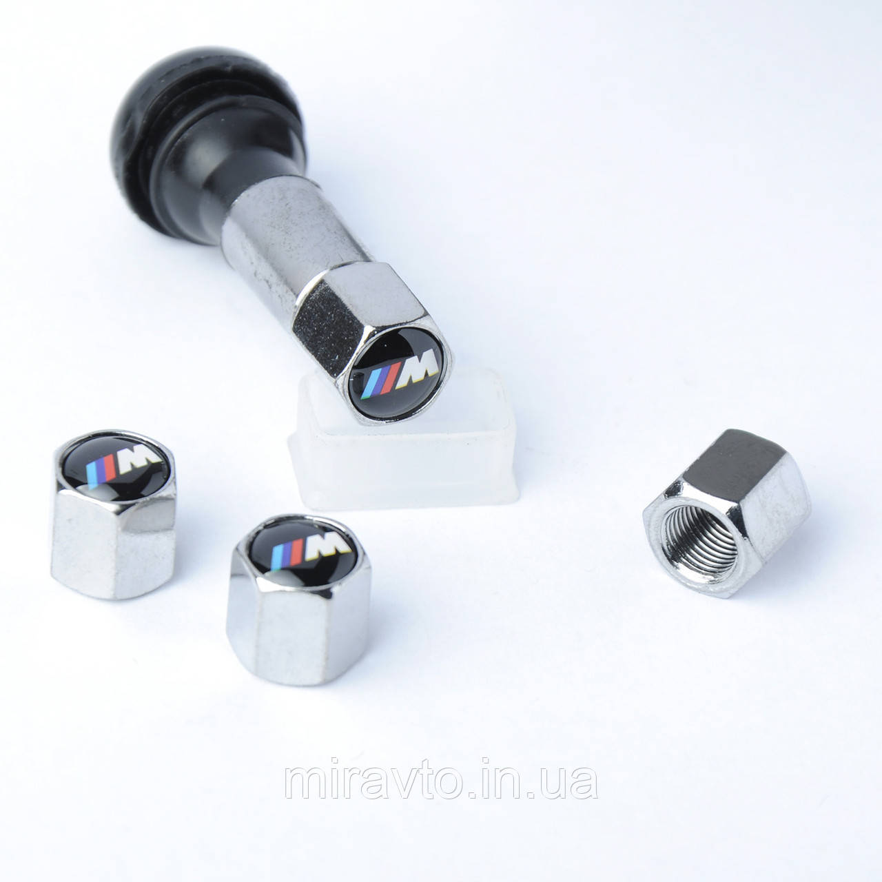 Ковпачки на ніпель з логотипом BMW M Power (4шт)