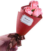 Go Троянди квіти з мила L-4136 Pink букет подарунковий