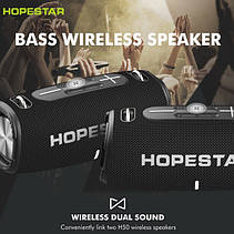 Портативна бездротова Bluetooth колонка Hopestar H50, фото 3