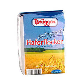 Цілісні вівсяні пластівці Bruggen extrazarte Haferflocken 500g
