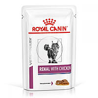 Royal Canin Renal with Chicken Ренал віз Чікен Фелін шматочки в соусі 0,085 кг