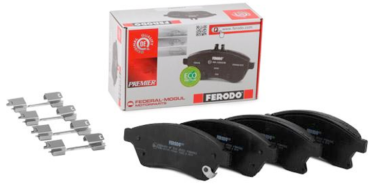 Передні гальмівні колодки Круз, Авео T300, Астра J (13374966) Ferodo FDB4262, фото 1