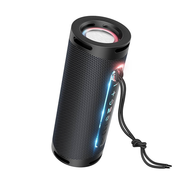 Портативная Bluetooth колонка HOCO HC9 Dazzling pulse sports BT5.1, черная
