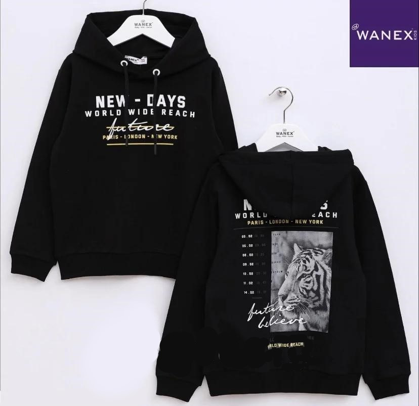 Купить Худи для мальчика WANEX черное 122, цена 520 грн — Prom.ua (ID ...