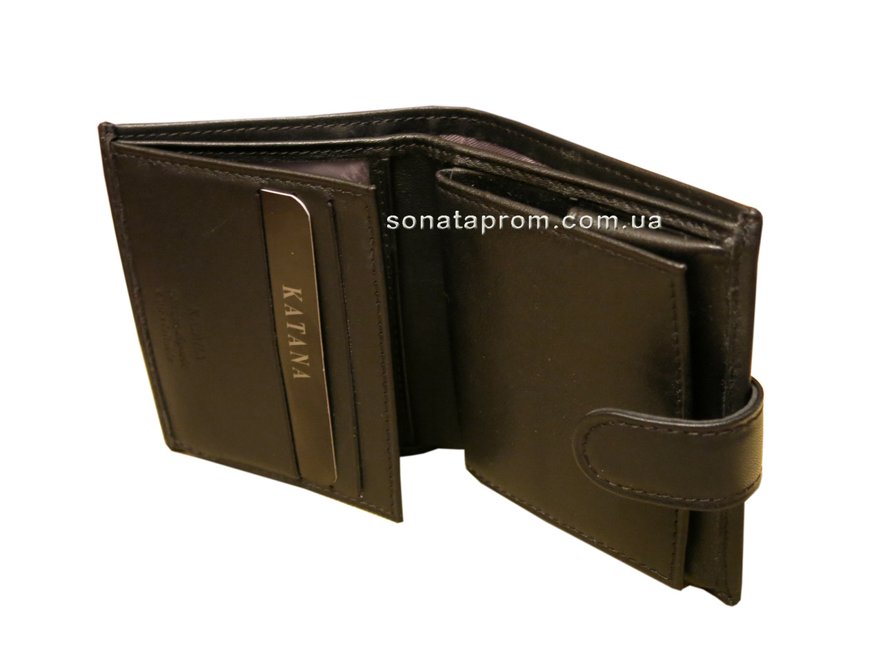 Кожаный кошелек Katana - фото 4 - id-p39212633
