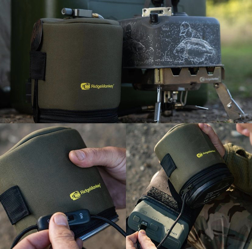 Чохол для газового балона Ridge Monkey EcoPower USB Heated Gas Canister Cover