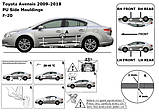 Молдинги на двері для Toyota Avensis III T27 2008-2019, фото 7