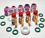 Комплект Pyrex TIG WP 17/26/18 (26 деталей) з керамікою, фото 3