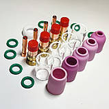 Комплект Pyrex TIG WP 17/26/18 (26 деталей) з керамікою, фото 6