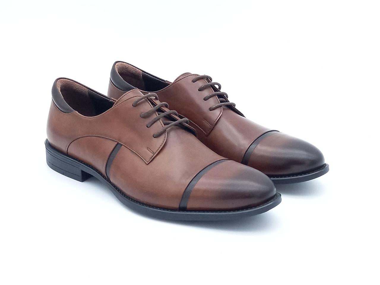 Туфлі Etor 6699-7257-1099 коричневий, фото 1