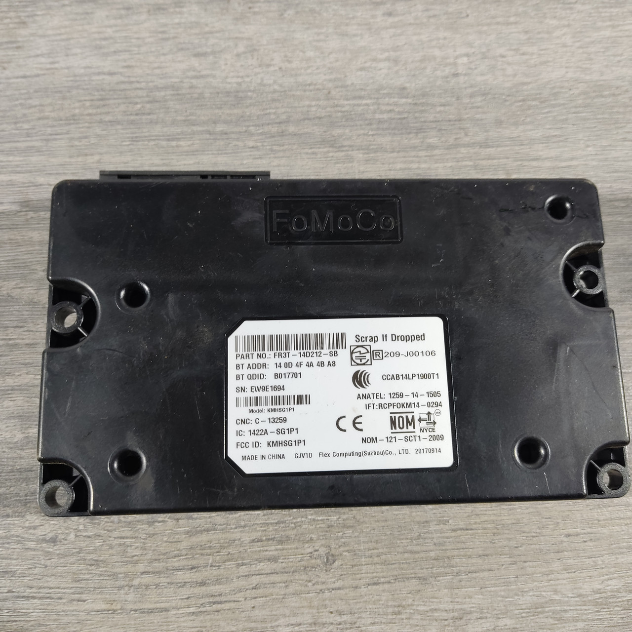 Купить COMMUNICATION CONTROL MODULE Ford Focus mk3 11-18 FR3T-14D212-FD ...