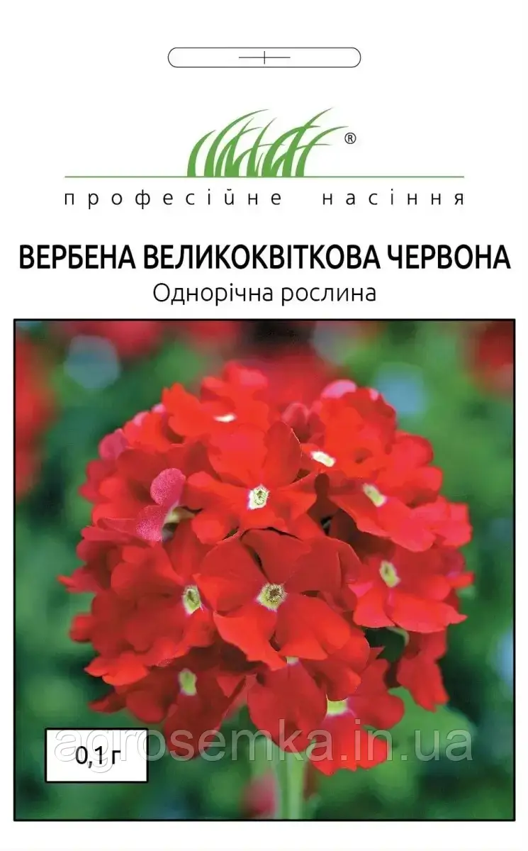 Вербена Великоквіткова червона 0.1г