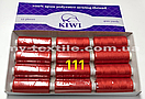Нитка швейна 40s/2 400 ярдів Kiwi No111 Червоний (Алий), фото 2