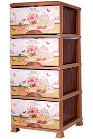 Комод VIOLET HOUSE 0352 New Rose 38*45*90 см (0352 New Rose)  TZP166