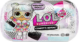 Лялька LОЛ конфеті LOL Surprise Winter Chill Confetti Surprise Dolls