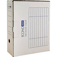 Папка-архіватор Economix E32704-14 білий 100 мм Короб архівний картонний