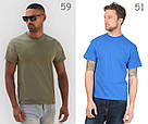 Тонка футболка Fruit of the loom original T 100% бавовна чоловіча легка, фото 4