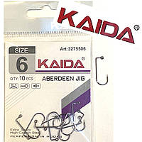 Крючок "KAIDA" ABERDEEN JIG для джиг-головки 6