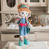 Набiр для шиття ляльки на льняній основі "Розумниця" К1015, фото 3