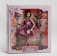 Кукла Лилия Принцесса музыки ТК - 87301 с аксессуарами, ручки и ножки сгибаются