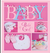 Альбом EVG 20sheet Baby collage Pink w/box (UA) TZP174