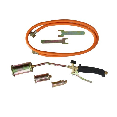 Пальник для руберойду 3 насадки + шланг 1,5 м FasterTools 19,5 кВТ 1850С (Е3225)